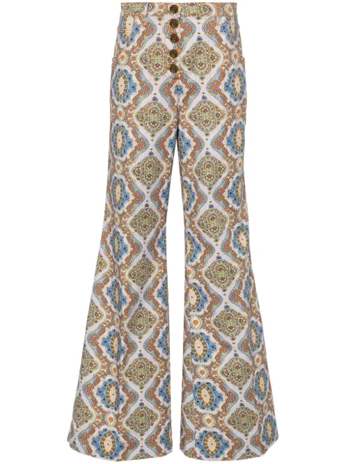 Jean évasé à taille haute - ETRO - Modalova