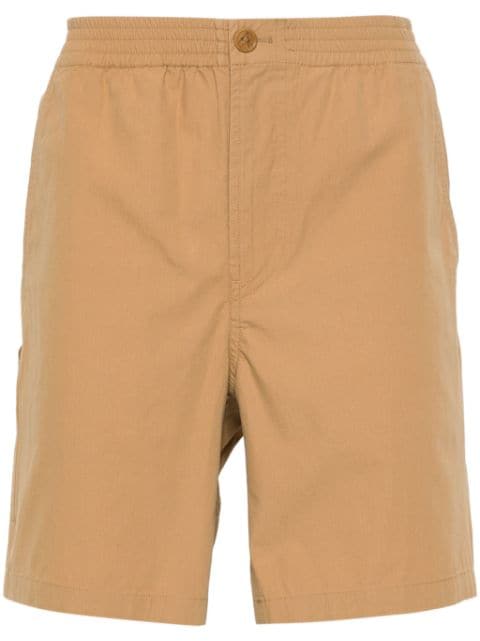 A.P.C. elasticated-waist cotton shorts