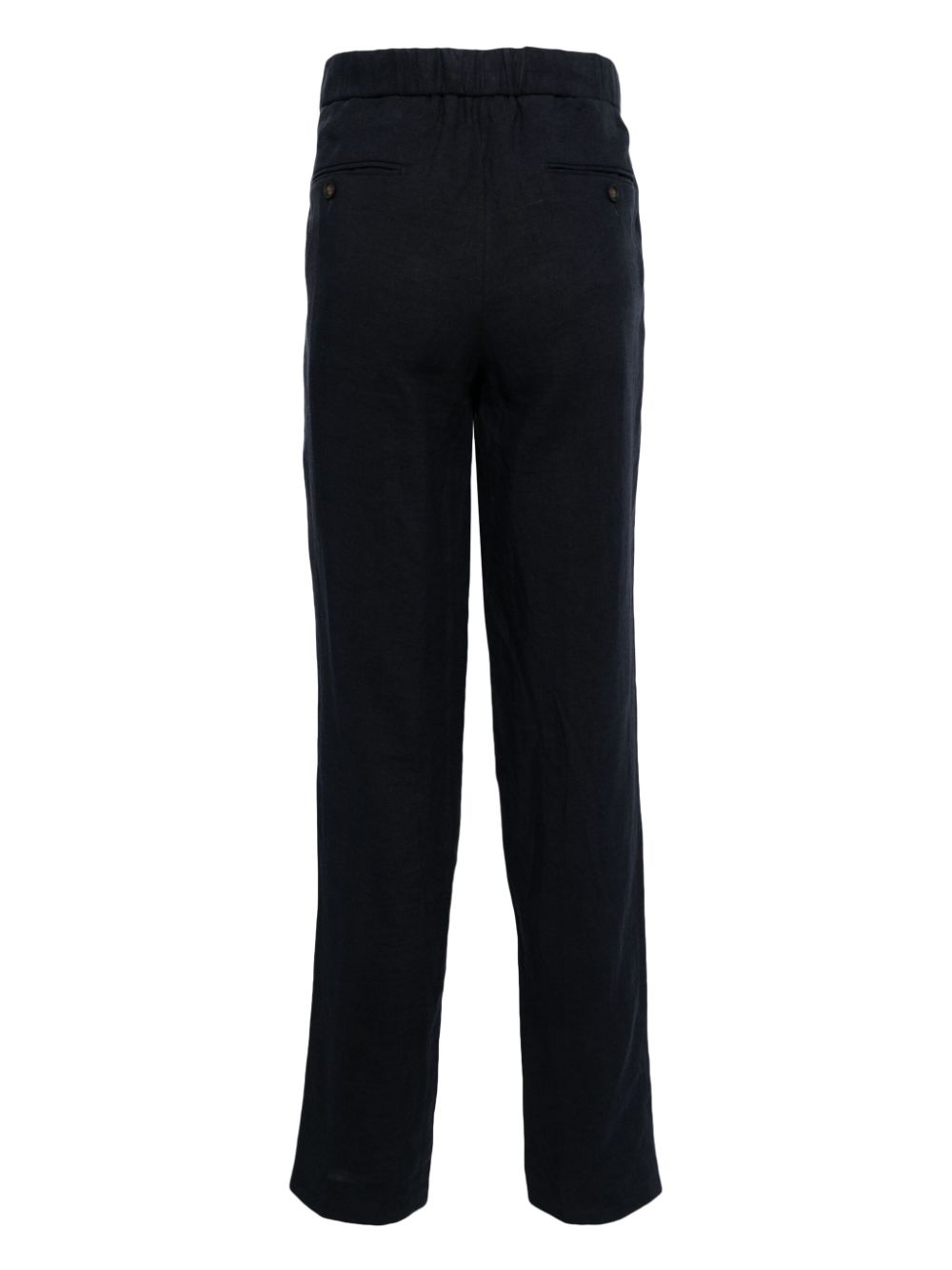 N.Peal Sorrento linnen broek met trekkoord Blauw