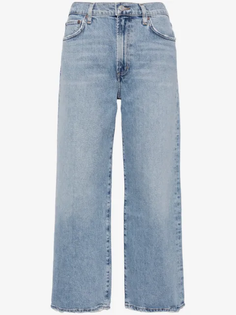 AGOLDE Calça jeans cropped Harper
