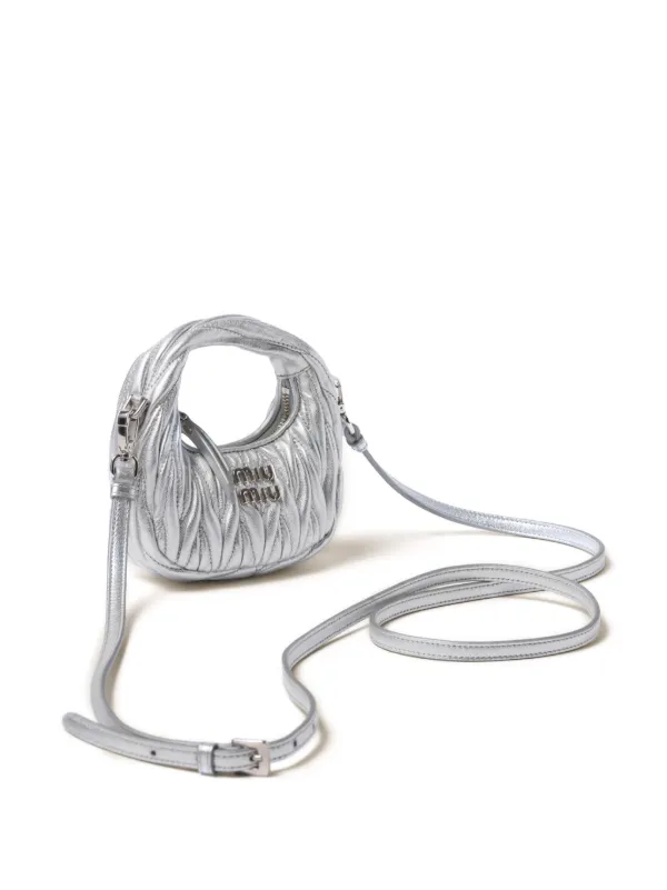 Miu Miu Wander Matelassé Micro Bag - Farfetch