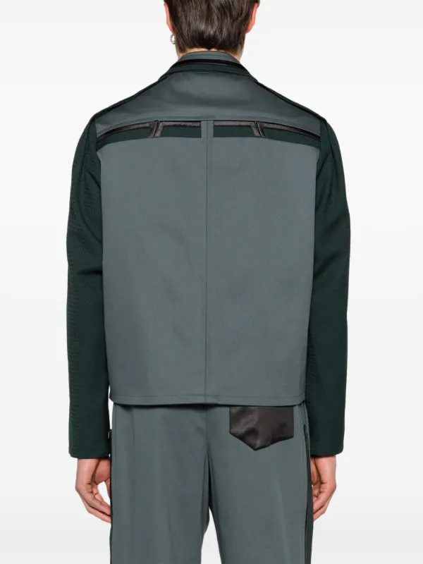 Kiko Kostadinov AW2019 'Midnight Stripe', featuring the Lentz Overshirt and  Irene Trousers. Both designs available in our store in accommodating  sizing, with the original Lentz Overshirt uploaded today and an ultra rare
