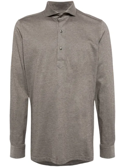 N.Peal Marseille long-sleeve polo shirt