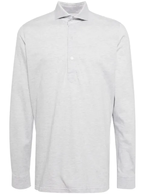 N.Peal Marseille long-sleeve polo shirt