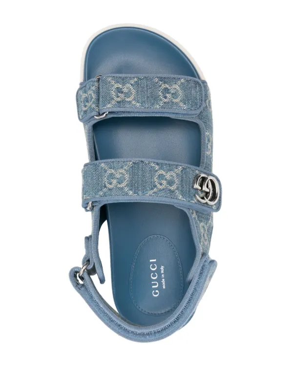 Gucci double strap sandals online