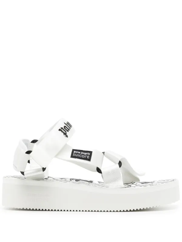 サンダル・ミュール Palm Angels Palm Angels x Suicoke 'Depa' sandals PALM ANGELS X SUICOKE KISEE BLACK - BLAC in BLACK - BLACK