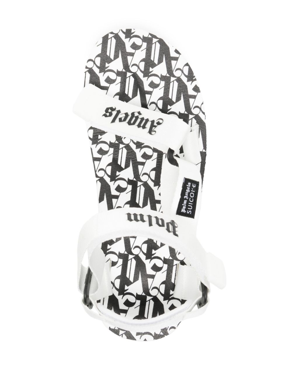 Shop Palm Angels X Suicoke Depa Sandals In White