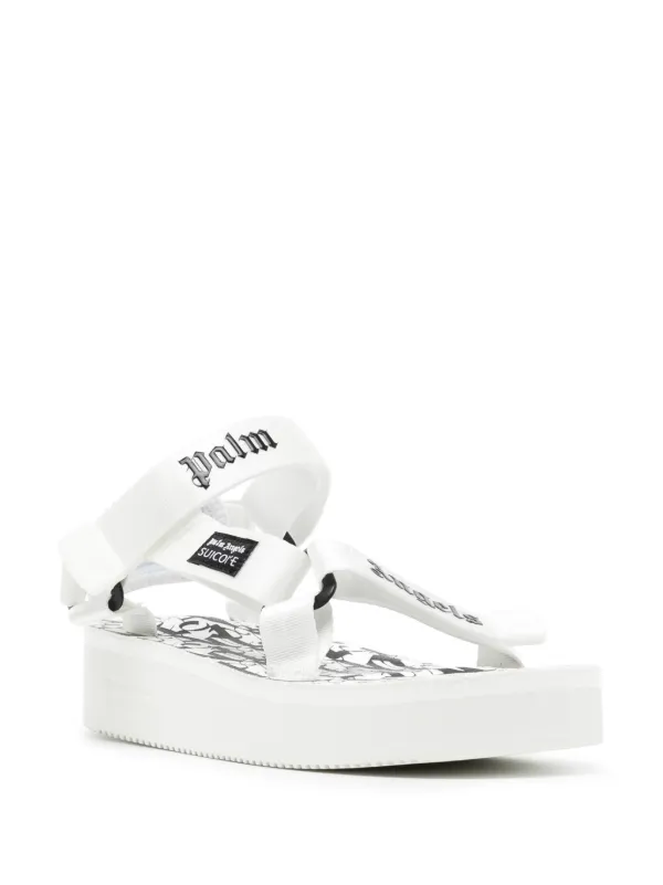 Palm Angels x Suicoke Depa Sandals | White | FARFETCH
