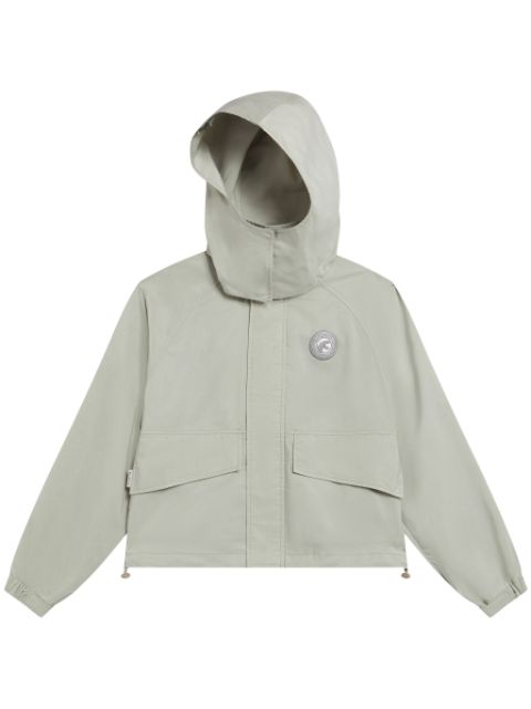 SPORT b. by agnès b.  Dino-patch detachable-hood jacket