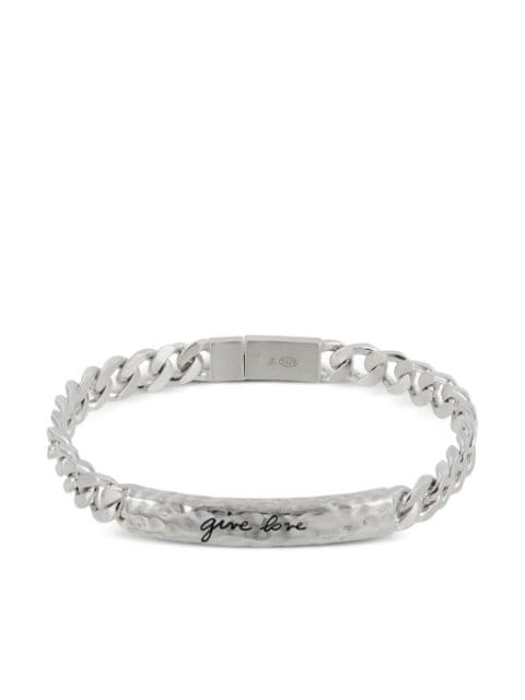 agnès b.  Give Love chain bracelet