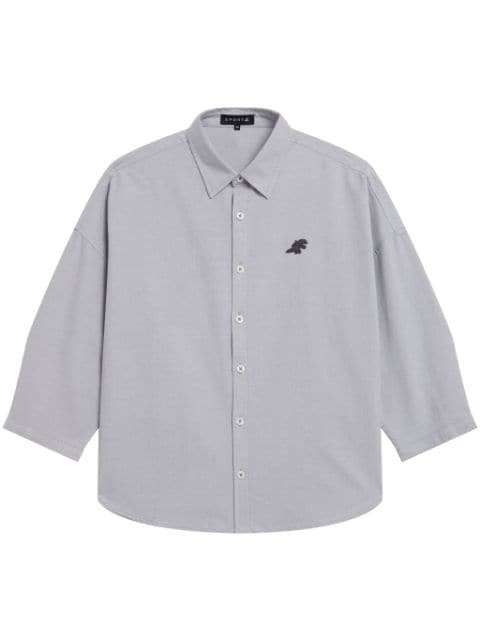 SPORT b. by agnès b.  t-shirt en coton à motif brodé