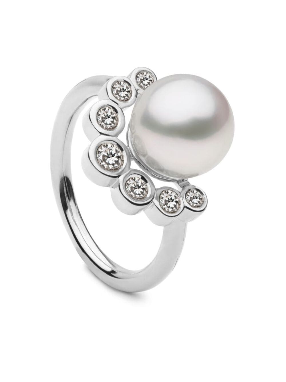 Autore Moda Brea Pearl-embellished Ring In Silver