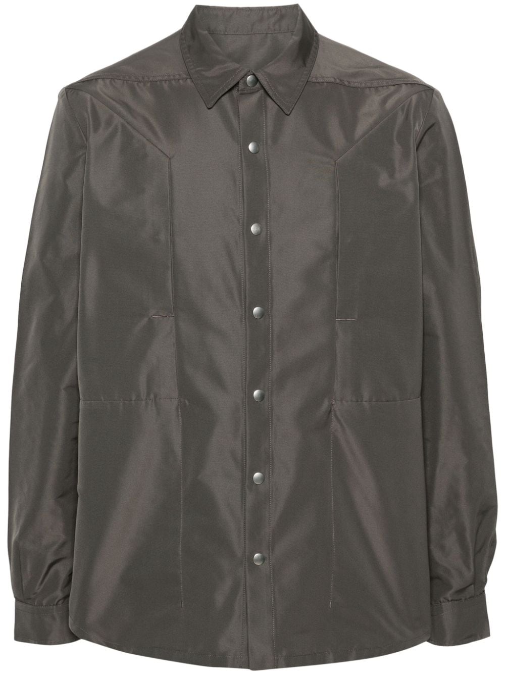 Rick Owens Fogpocket shirt jacket - Grigio