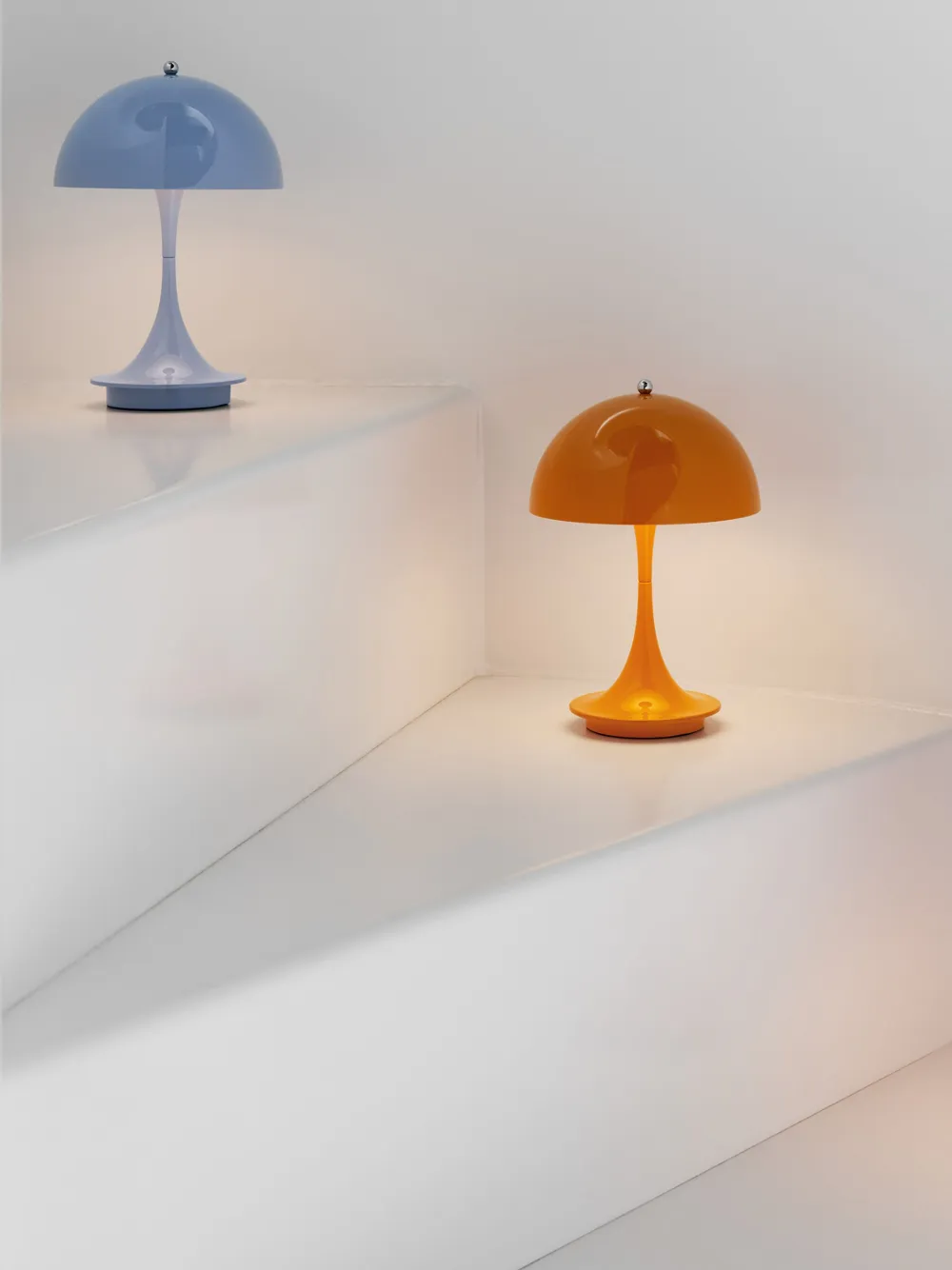 Louis Poulsen Panthella 160mm Portable Lamp In Blue