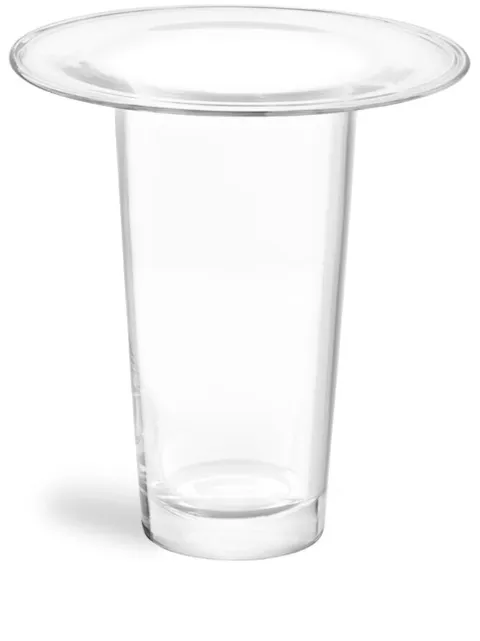 LSA International medium Victoria glass vase (26cm x 24.7cm)