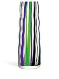 LSA International Folk glass vase (42cm x 15cm) - Green