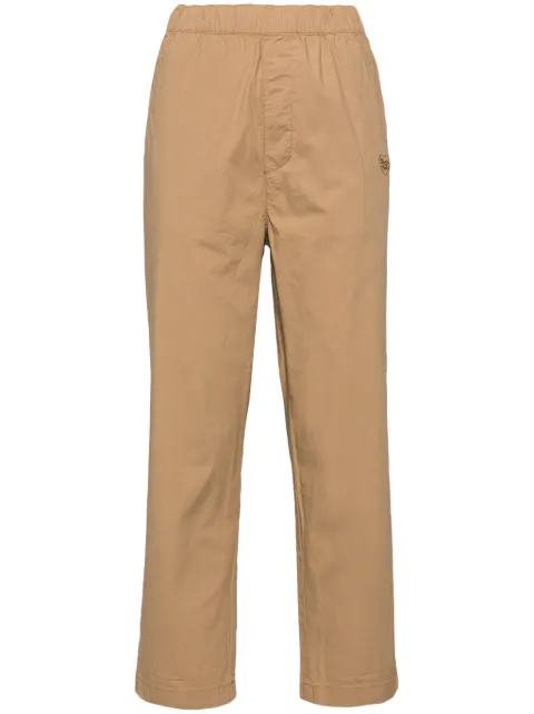 CHOCOOLATE logo-embroidered trousers
