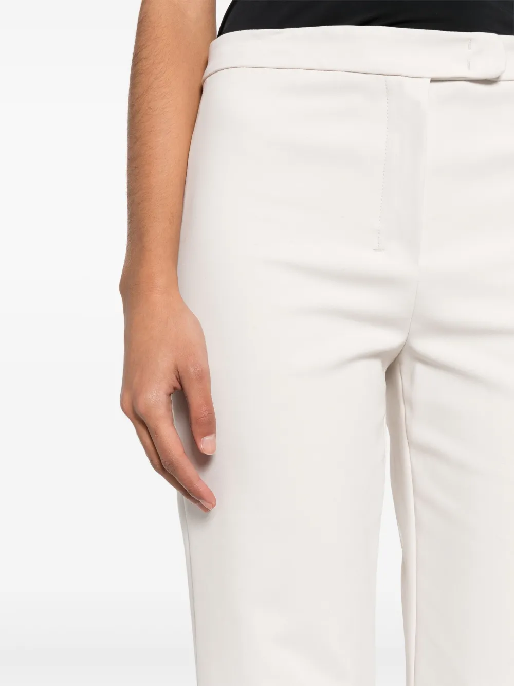 'S Max Mara High waist flared broek Beige