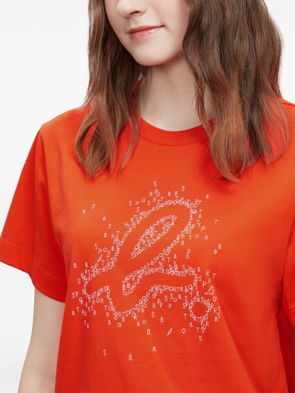 Shop Sport B. By Agnès B. Logo-print Cotton T-shirt In Red