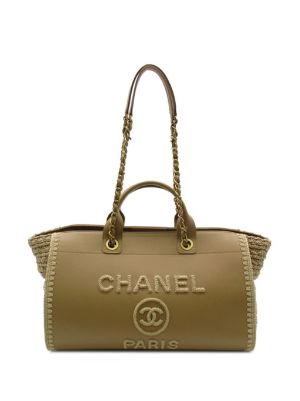 Chanel deauville online leather