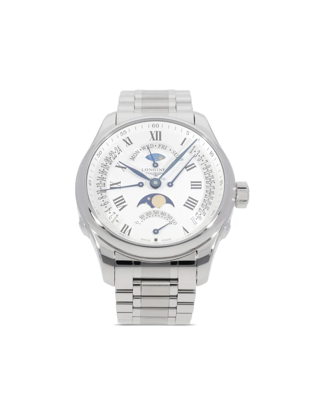 Longines reloj Master Retrograde de 44mm | plateado | Image 1