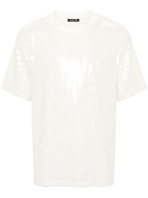 Patrizia Pepe sequined short-sleeve T-shirt