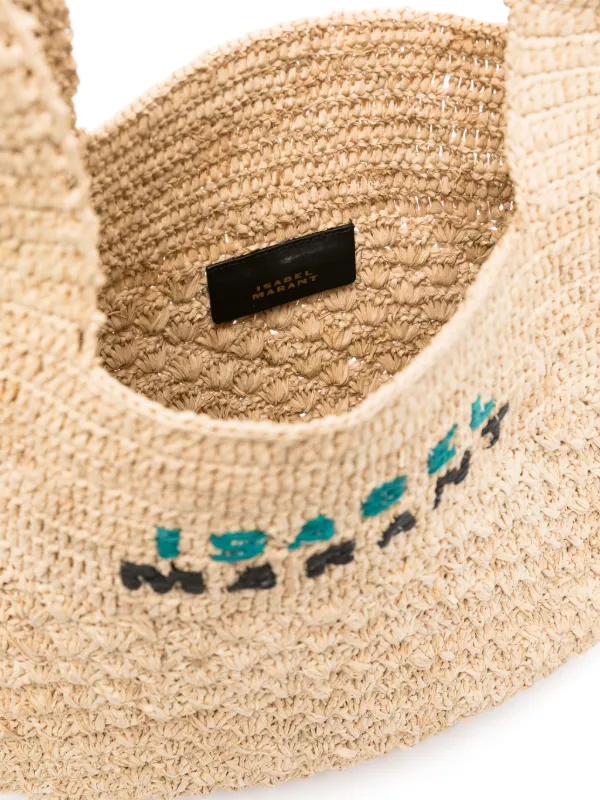 ISABEL MARANT Small Praia Tote Bag | Neutrals | FARFETCH TW