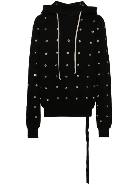 Rick Owens DRKSHDW Granbury cotton hoodie