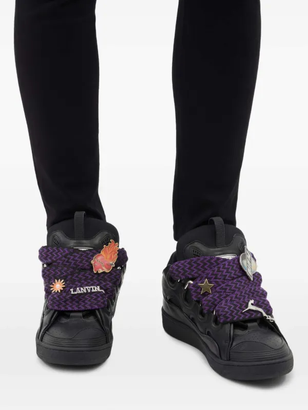 Lanvin x Future Curb 3.0 Sneakers | Black | FARFETCH JO