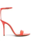 Casadei Scarlet Tiffany 100mm patent sandals - Red