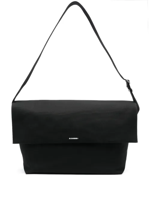 Sac porté épaule à logo imprimé - Jil Sander - Modalova