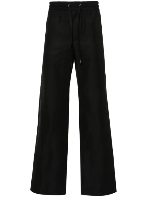 Dolce & Gabbana logo-patch trousers