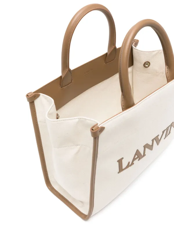Lanvin Small In&Out Tote Bag | Neutrals | FARFETCH