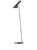 Louis Poulsen AJ steel floor lamp - Black