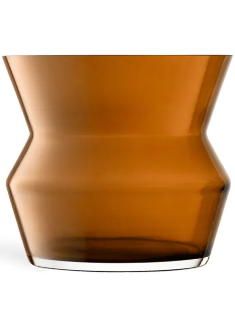 LSA International Sculpt glass vase (23cm x 26cm)