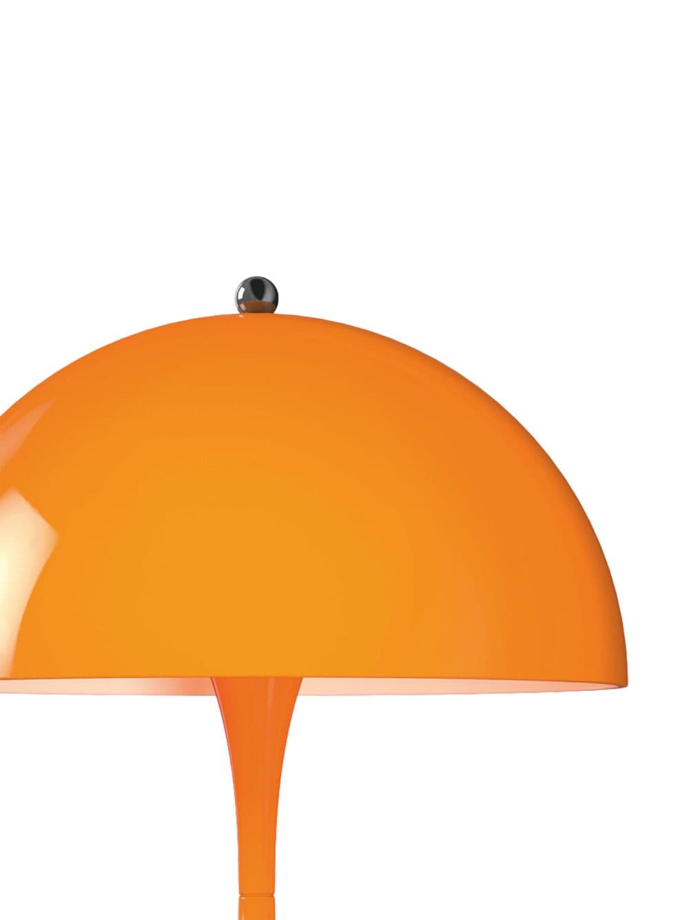 Shop Louis Poulsen Panthella 250 Table Lamp (25cm X 33.5cm) In Orange