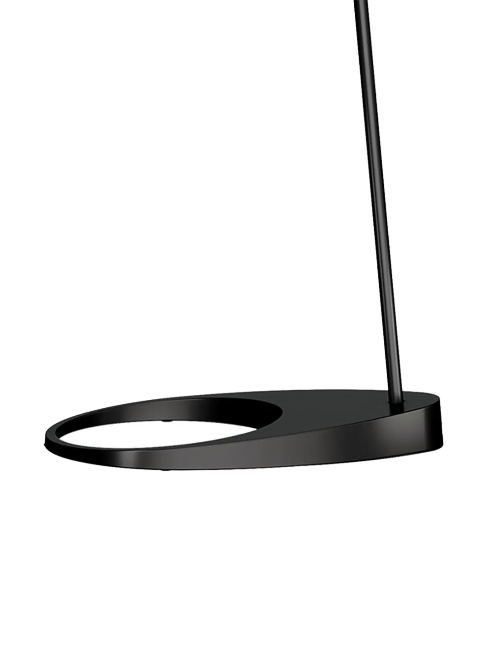 Louis Poulsen Aj Floor Lamp (130cm X 27.5cm) In Black