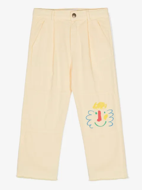 Bobo Choses Happy Mask chino trousers