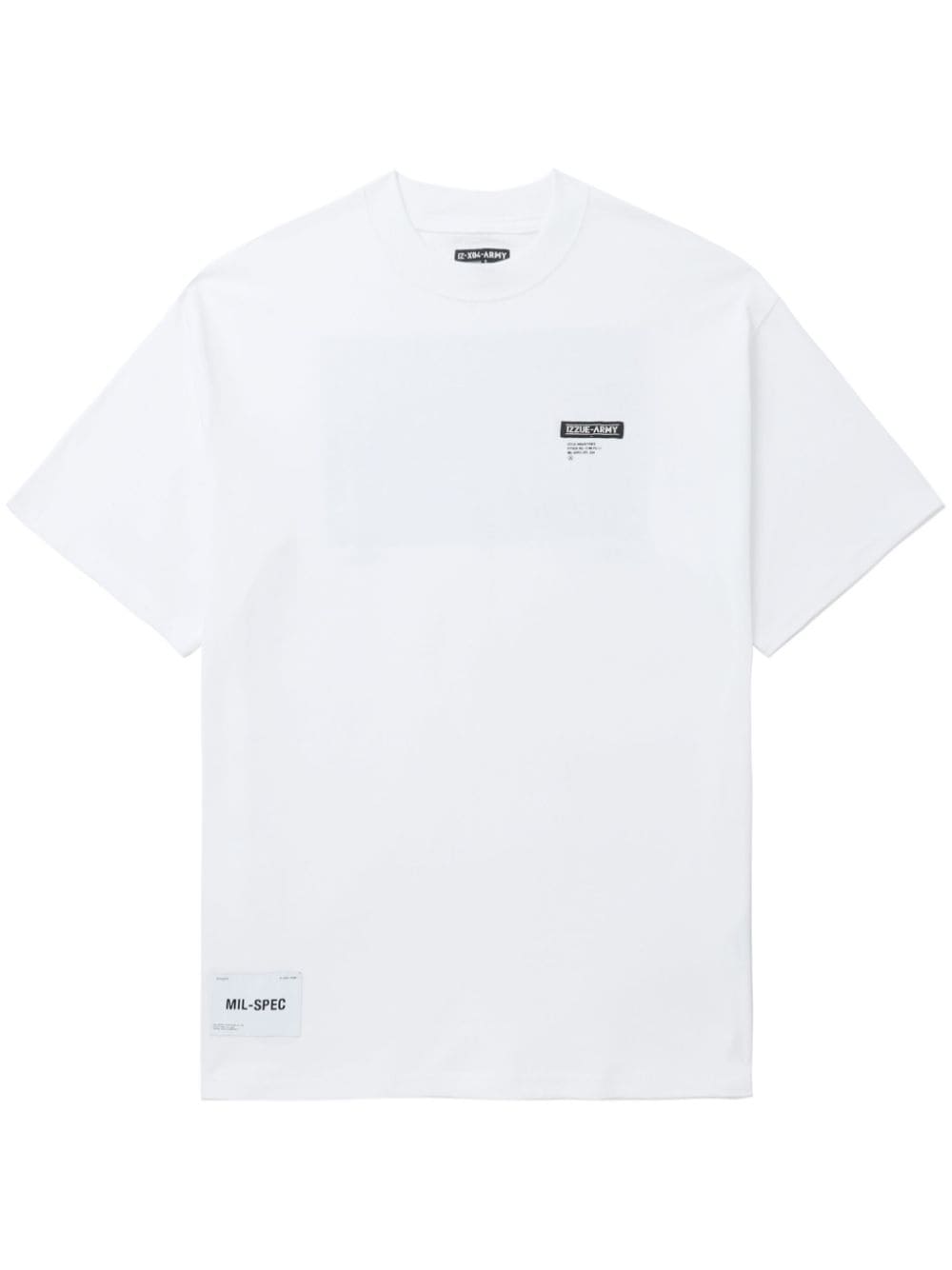 Izzue Graphic-print Cotton T-shirt In Weiss