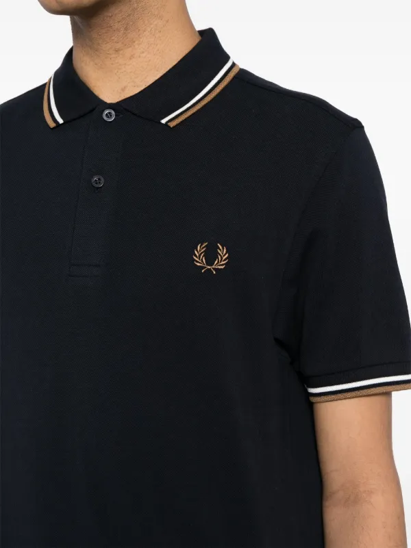 FRED PERRY 半袖ポロシャツ 黒 FRED PERRY ポロシャツ 「SHIPS別注」FRED PERRY: イギリス製 M2