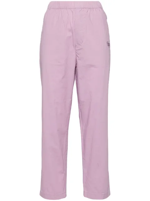 CHOCOOLATE logo-embroidered trousers