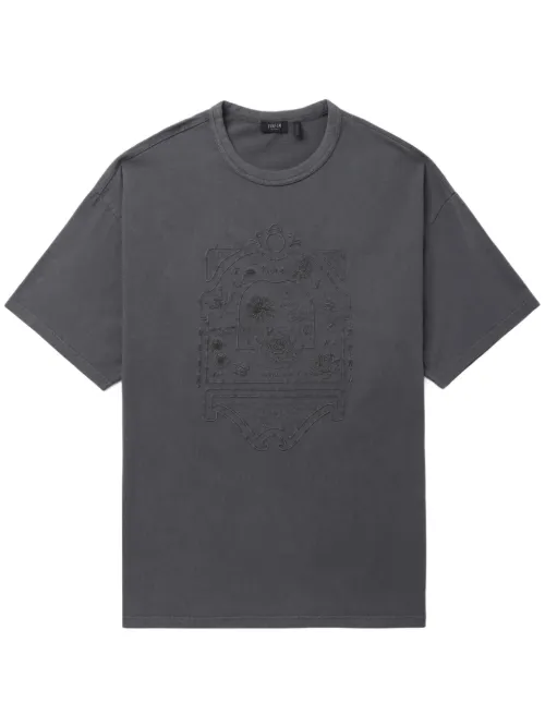 T-shirt en coton à broderies - FIVE CM - Modalova