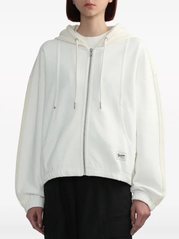 FIVE CM ジップアップ パーカー | ホワイト | FARFETCH JP
