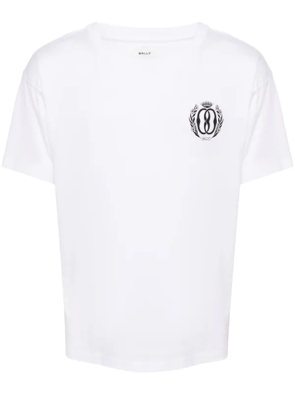 【関税込】人気◆BALLY バリー◆ロゴ プリント Tシャツ コットン BALLY(バリー) Tシャツ・カットソー(メンズ) - 海外通販のBUYMA