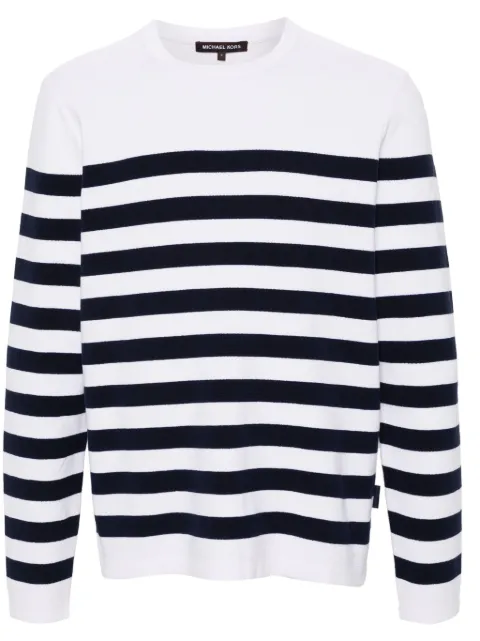 Michael Kors striped cotton jumper