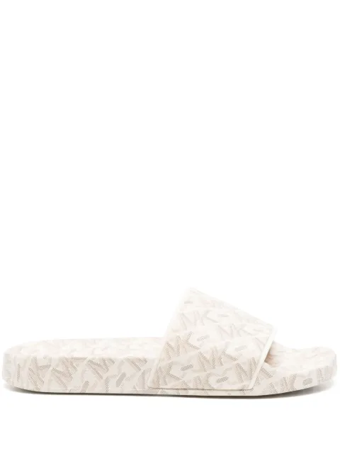 Michael Michael Kors Gilmore monogram-pattern slides