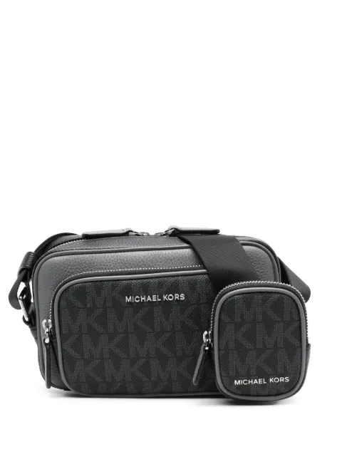 Michael Kors monogram-print leather camera bag