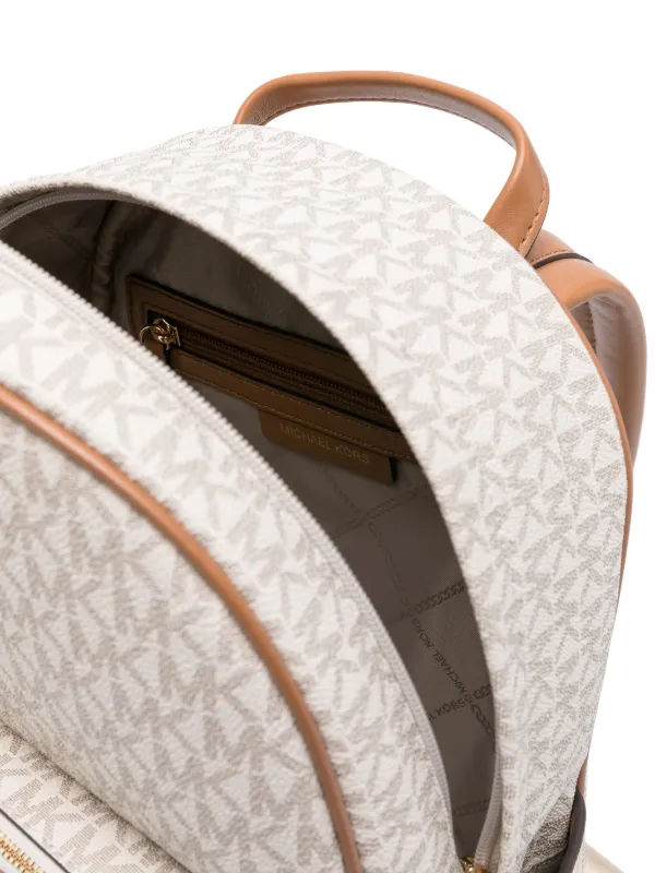 大人女性の Michael Neutrals | Backpack Jacquard Medium Kors Michael バッグ