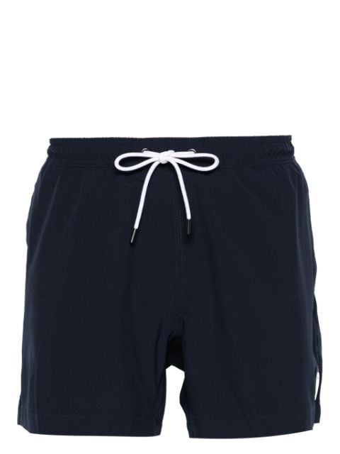 Michael Kors rubberised-logo swim shorts