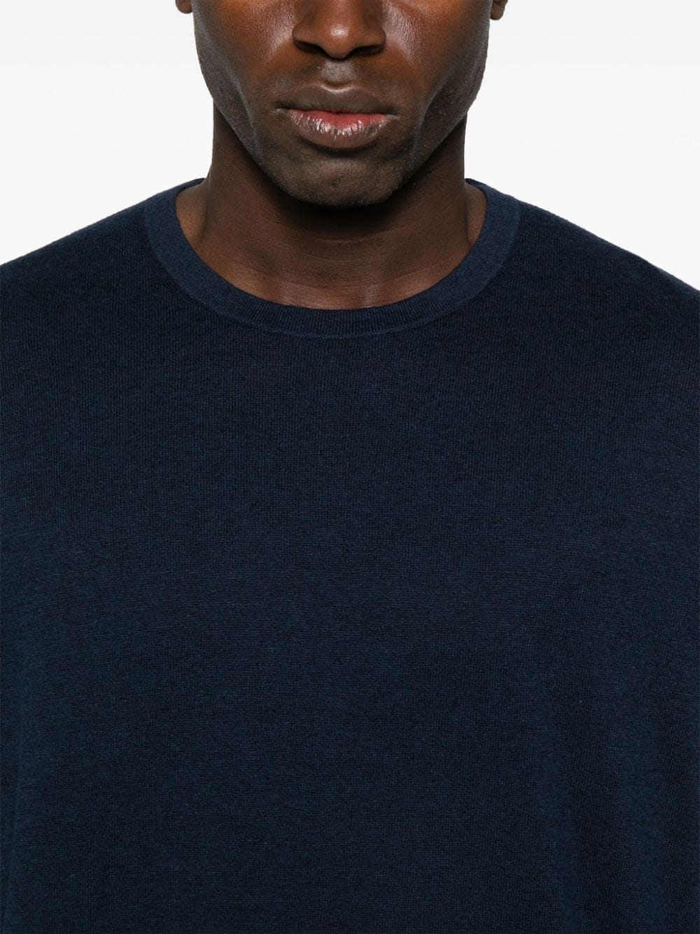 Shop Michael Kors Short-sleeve Knitted T-shirt In Blue